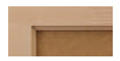 Hemlock Wood Frame with Hardboard Panel